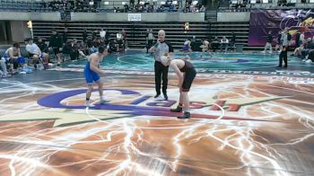 121 lbs Finals (8 Team) - Cruzer Dominguez, Creighton Prep, NE vs Damien Daudt, Shakopee, MN