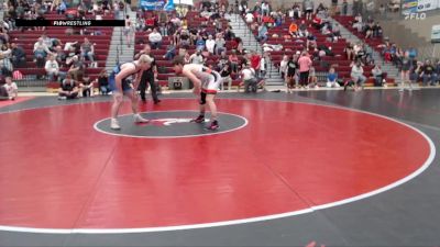 190 lbs Semifinal - Jorden Tyler, 7B FGC vs Seth Martin, Team Real Life Wrestling