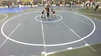 62 lbs Round Of 16 - Lanikai Ostermiller, Pioneer Grappling vs Asher Warner, Bear Cave WC