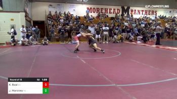 132 lbs Round Of 16 - Kody Beal, Oh vs Jaxon Maroney, Nc