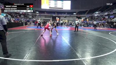 7A 120 lbs Cons. Round 2 - Brody Logan, Thompson HS vs Tobyas Boyett, Daphne