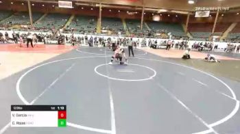 123 lbs Rr Rnd 1 - Vicente Garcia, NM Gold vs Carlos Rojas, Pomona Elite