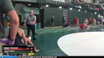 197 lbs Cons. Round 2 - Bobby Striggow, Michigan vs Trent Tracy, Cal Poly