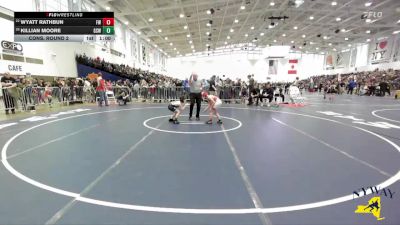 67 lbs Cons. Round 2 - Wyatt Rathbun, Fulton Wrestling vs Killian Moore, Greece Storm Wrestling