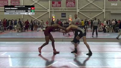 125 lbs 7th Place Match - Jabari Pinkney, Norwich vs Alexander Schaeublin, Trinity (CT)