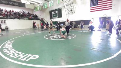 145 lbs Consi Of 32 #1 - Andrew Uribe, Riverside Poly vs Luke Gareis, Damien