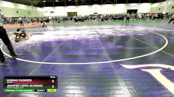 125 lbs Champ. Round 2 - Jennifer Lopez-alvarado, North Kansas City vs Hannah Maskrod, Ozark