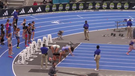 High School Girls' 60m Hurdles National Elite, Prelims 4