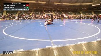 101 lbs 2nd Place - Jha?kai ROLLER, Higher Calling Wrestling Club vs Carter Smith, Burnett Trained Wrestling