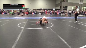 119 lbs Champ. Round 1 - Nyzia Burney, Maize vs Kit Donley, Ellsworth County Kids Wrestling