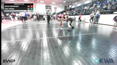 99-107 lbs Rr Rnd 3 - Sofia Rodriguez, Joplin Youth Wrestling vs Kaili Prose, Jay Wrestling Club