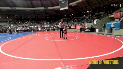 40 lbs Round Of 16 - Barrett Smith, Owasso Takedown Club vs Hudson Holderman, Keystone Wrestling Club