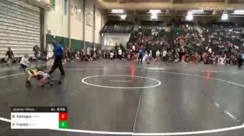 49 lbs Quarterfinal - Breanna Gallegos, Mayhem vs Parker French, Bear Cave
