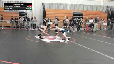 132 lbs Consi Of 8 #2 - Alexander Beihagi, Lincoln-Sudbury vs Sean Lyle, Montachusett