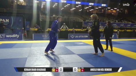 Angelo Van Kol Reinoso vs Kenaan Shadi Khaddage 2026 Pan Jiu Jitsu IBJJF Championship