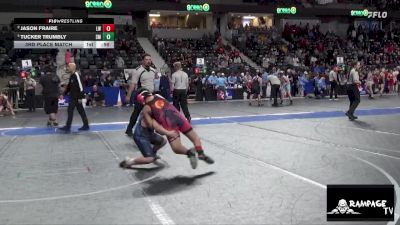 125 lbs 3rd Place Match - Tucker Trumbly, St Marys vs Jason Fraire, Liberal WC