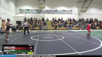 149 lbs Cons. Round 2 - James Juarez, Bakersfield College vs Diego Alfaro, Rio Hondo