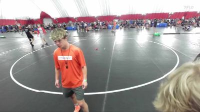 126 lbs Round 3 (8 Team) - Leo Dhone, Cameron B vs Kellan Lamb, Illinois Top Dawgs Orange