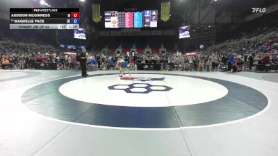 115 lbs Champ. Rd Of 64 - Addison McGinness, IA vs Maquelle Pace, UT