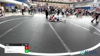 80 lbs Final - Aidyn Hall, Blackwell Wrestling Club vs Rann Hutson, Husky Wrestling Club