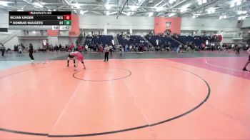 157 lbs Cons. Round 6 - Konrad Haugeto, RIT vs Silvan Unger, Wesleyan (CT)
