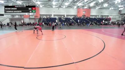 157 lbs Cons. Round 6 - Konrad Haugeto, RIT vs Silvan Unger, Wesleyan (CT)