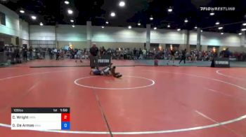 106 lbs Prelims - Caleb Wright, Ironclad Wrestling Club vs David De Armas, Maximum Performance