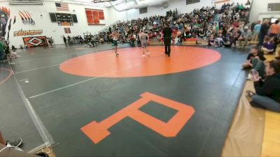 105 lbs Quarterfinal - Fischer Lewis, Thermopolis Middle School vs Cody McCabe, Lander Middle School