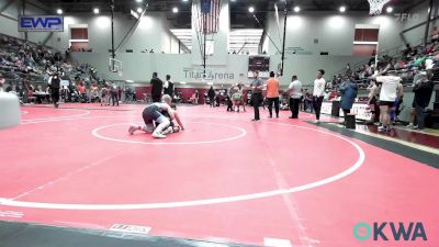 100 lbs Semifinal - Collin Randall, Keystone Kids Wrestling Club vs Easton Cody, Broken Arrow Wrestling Club