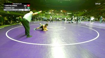 113 lbs Round Of 16 - Luke Villarreal, Redwood -Visalia vs Dominic Day, St. Joseph