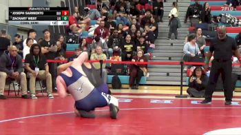 285 lbs Cons. Semi - Joseph Sarmiento, Durango vs Zackary West, Legacy