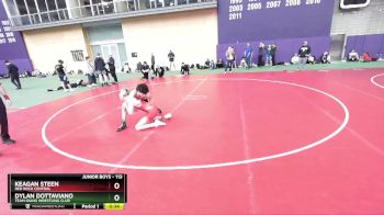 113 lbs Cons. Round 2 - Dylan Dottaviano, Team Idaho Wrestling Club vs Keagan Steen, Red Rock Central