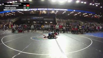 165 2A Champ. Round 1 - Hayden Hansford, Port Charlotte vs Bluny Davilma, Somerset