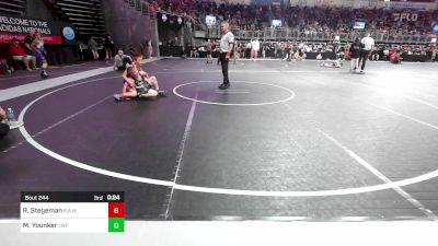 85 lbs Quarterfinal - Graham Schmidt, Brawlers vs Kendrik Mason, Lexington Youth Wrestling Club