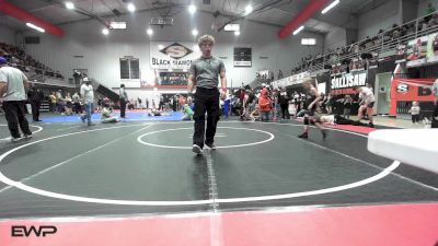 55 lbs Consi Of 4 - Maverick Reid, Pocola Youth Wrestling vs Cristian Pagan II, Sallisaw Takedown Club