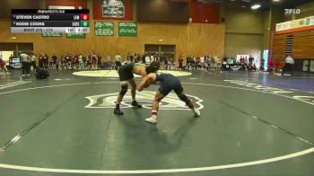 174 lbs 3rd Place Match - Steven Castro, Lemoore College vs Kodie Cooks, Cuesta
