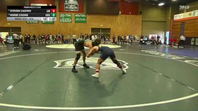 174 lbs 3rd Place Match - Steven Castro, Lemoore College vs Kodie Cooks, Cuesta