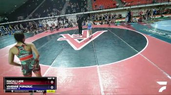 120 lbs Quarters & Wb (16 Team) - Layla Morris, Oregon Red vs Ariana Martinez, New Mexico