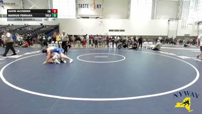 150 lbs Cons. Round 4 - Gavin Jacobsen, Club Not Listed vs Markus Ferrara, Tri-State Wrestling Club (Hudson Valley)