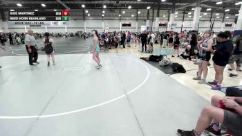 145 lbs Final - Isabella SantaMaria, Red Wolf Wrestling Club vs Lily Blakesley, Ravage WC