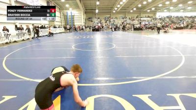 113 lbs Round Of 64 - Fonzy Fernandez, TX vs Brayden Boccia, MA