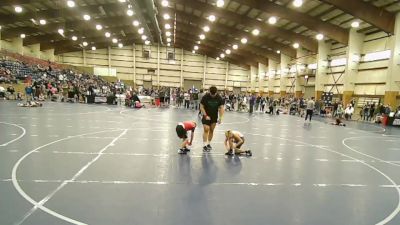 70+ Cons. Semi - Rockwell Hendershot, Weber Warrior Wrestling vs Waylon Wright, Sanderson Wrestling Academy