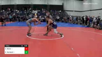 170 lbs Consolation - Domonic Baker, VA vs Enzo Morlacci, PA