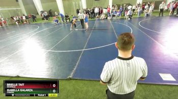 170 lbs Cons. Round 4 - Brielle Tait, Richfield vs Isabella Galarza, Carbon