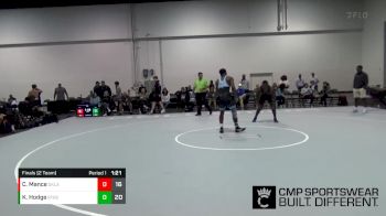 160 lbs Finals (2 Team) - Kendrick Hodge, Roundtree vs Christopher Mance, Oklahoma Black Ops