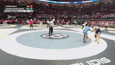 170 lbs Quarters - Jordan Mills, Gah. Lincoln vs Martina Ebaugh Ortega, Napoleon