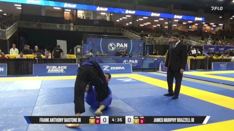 James Murphy Brazzell III vs Frank Anthony Bastone III 2026 Pan Jiu Jitsu IBJJF Championship