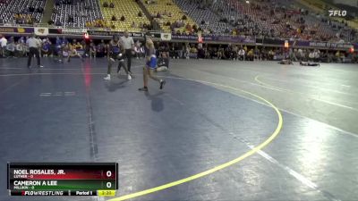 125 lbs Finals (2 Team) - Noel Rosales, Jr., Luther vs Cameron A Lee, Millikin