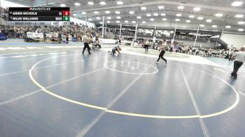 5 - 150 lbs Cons. Round 1 - Aiden Nichols, Ocean Lakes vs Nilus Williams, Woodside