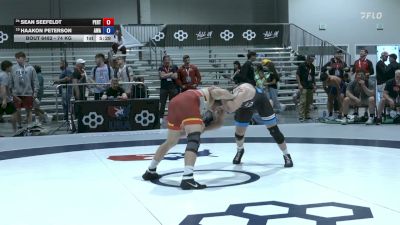 74 kg Cons. Rd Of 16 - Sean Seefeldt, Pennsylvania RTC vs Haakon Peterson, Askren Wrestling Academy